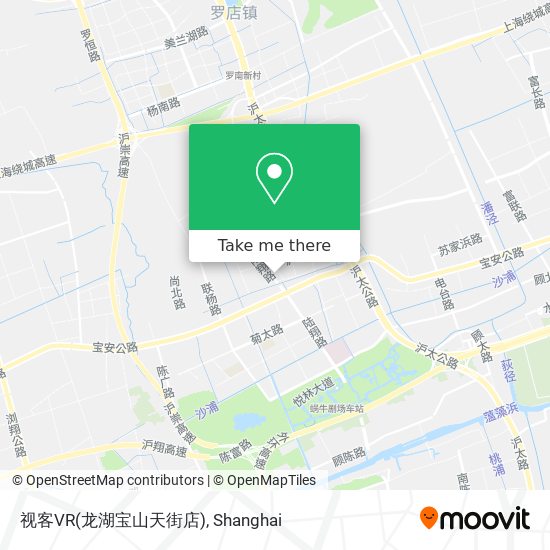 视客VR(龙湖宝山天街店) map