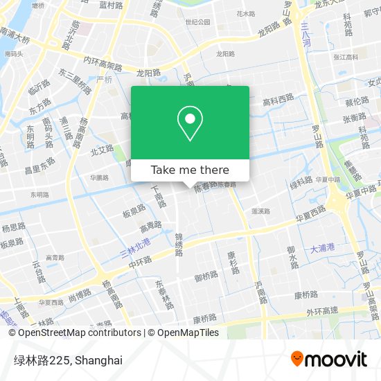 绿林路225 map