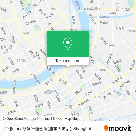 中脉Laca形体管理会所(浦东大道店) map