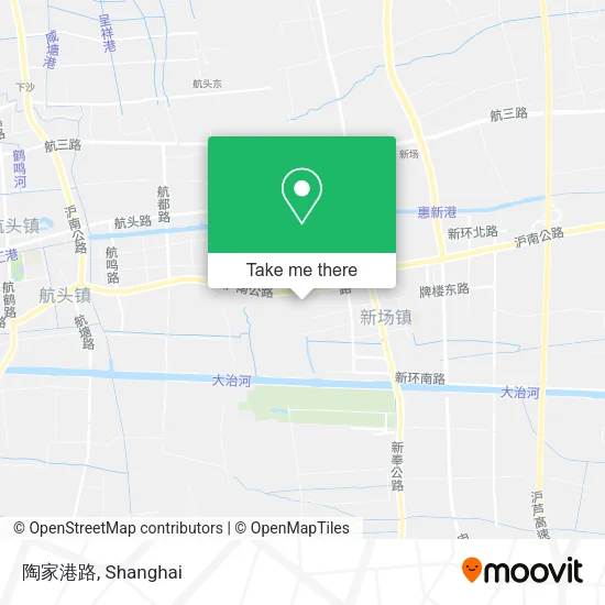 陶家港路 map