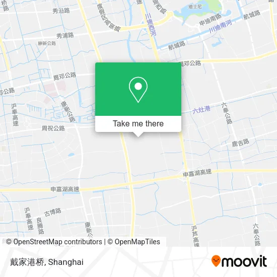 戴家港桥 map