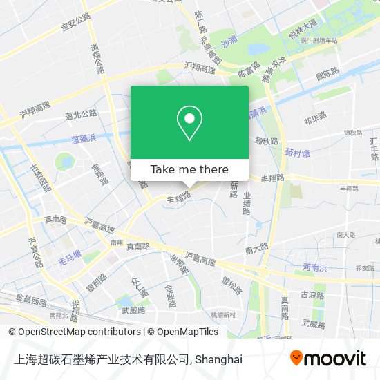 上海超碳石墨烯产业技术有限公司 map