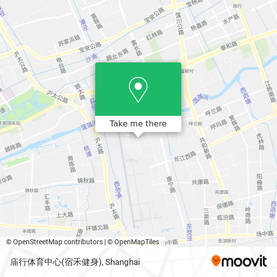 庙行体育中心(宿禾健身) map