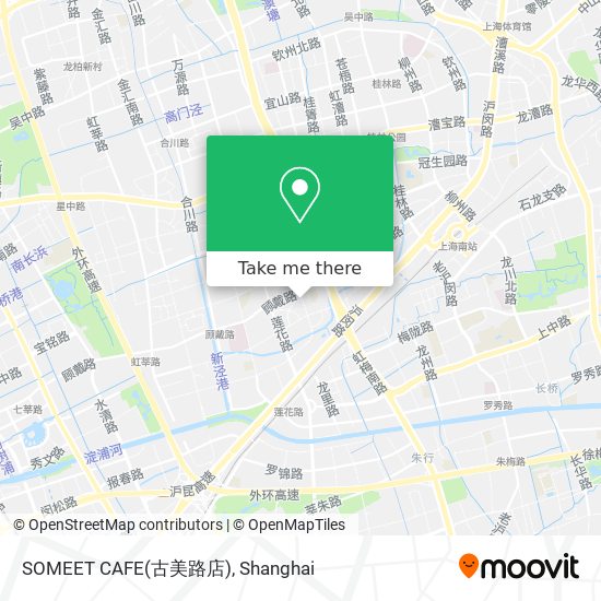 SOMEET CAFE(古美路店) map