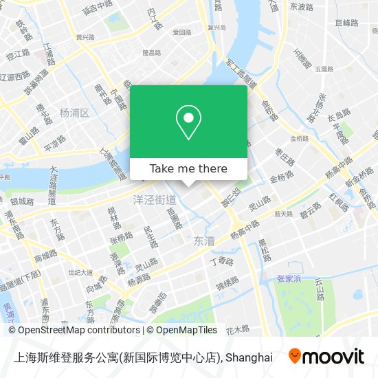 上海斯维登服务公寓(新国际博览中心店) map