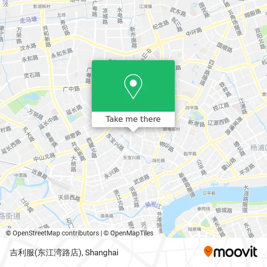 吉利服(东江湾路店) map
