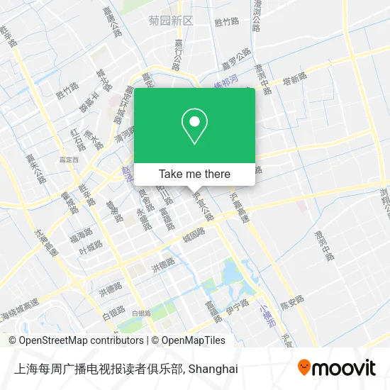 上海每周广播电视报读者俱乐部 map