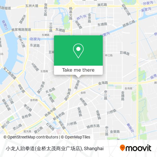 小龙人跆拳道(金桥太茂商业广场店) map