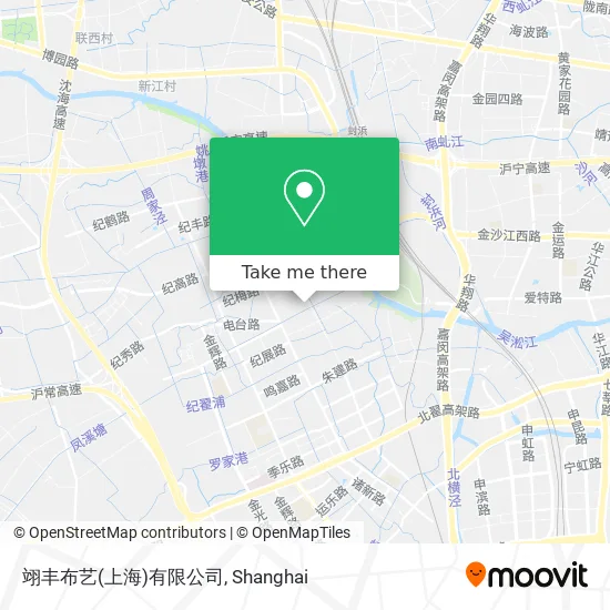 翊丰布艺(上海)有限公司 map