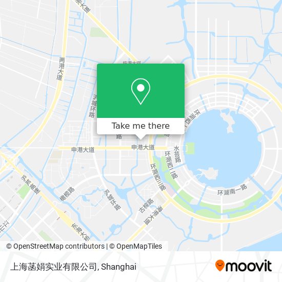 上海菡娟实业有限公司 map