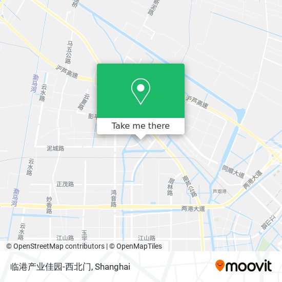 临港产业佳园-西北门 map