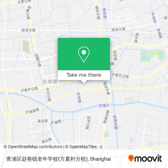 青浦区赵巷镇老年学校(方夏村分校) map