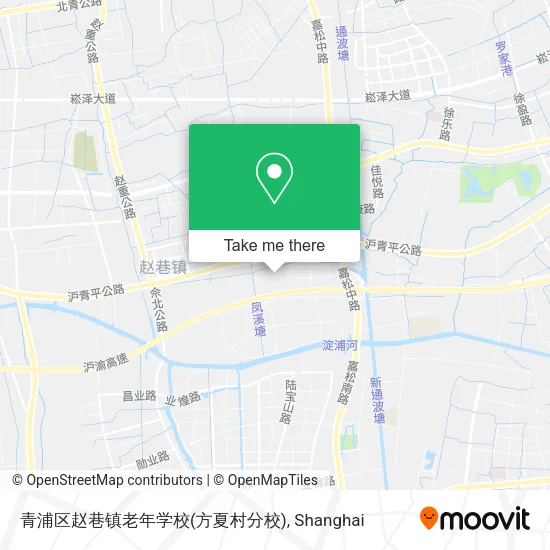 青浦区赵巷镇老年学校(方夏村分校) map