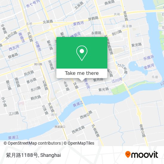 紫月路1188号 map