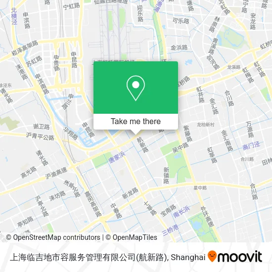 上海临吉地市容服务管理有限公司(航新路) map