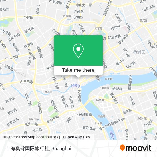 上海奥锦国际旅行社 map