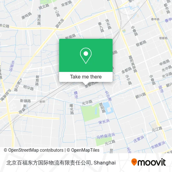 北京百福东方国际物流有限责任公司 map