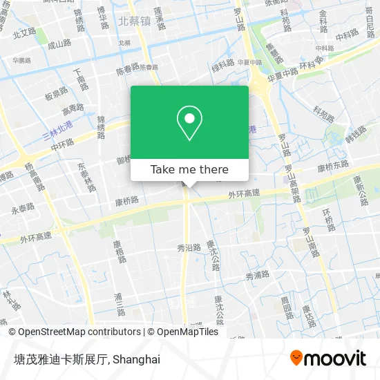 塘茂雅迪卡斯展厅 map
