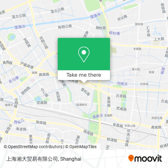 上海湘大贸易有限公司 map
