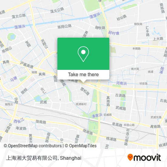 上海湘大贸易有限公司 map