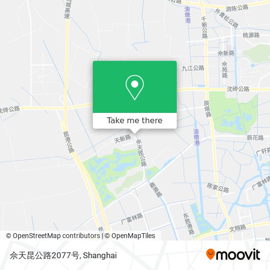 佘天昆公路2077号 map