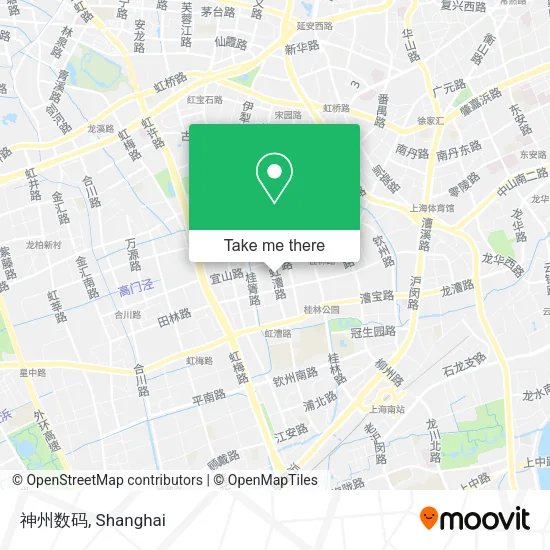 神州数码 map