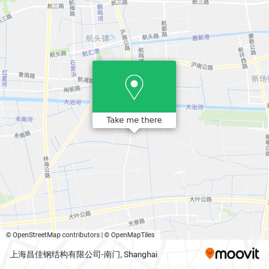上海昌佳钢结构有限公司-南门 map