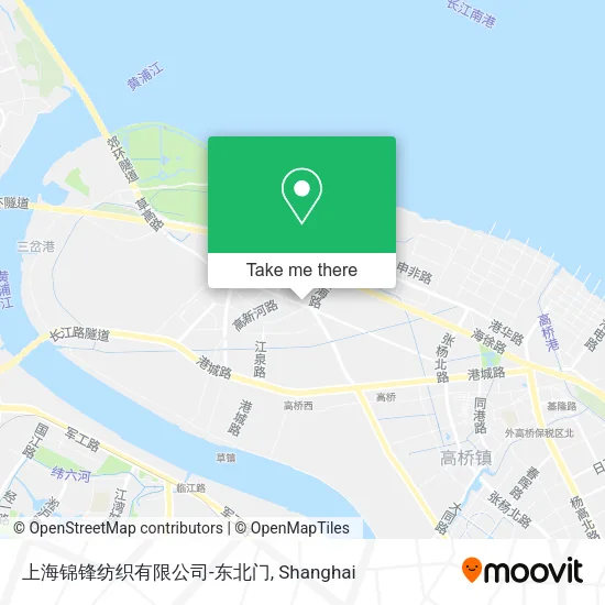 上海锦锋纺织有限公司-东北门 map