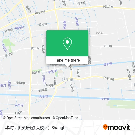 冰狗宝贝英语(航头校区) map