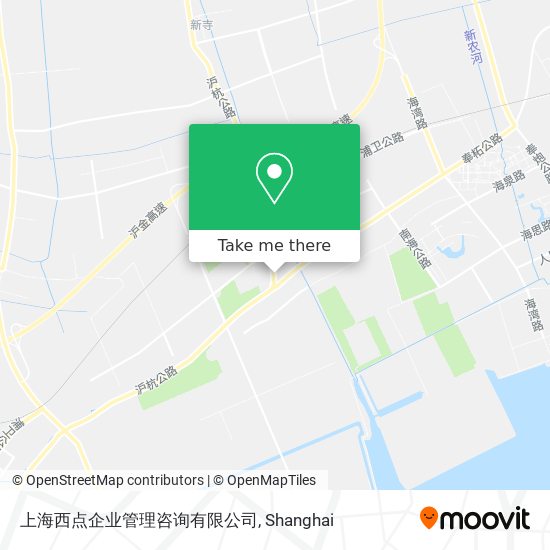 上海西点企业管理咨询有限公司 map