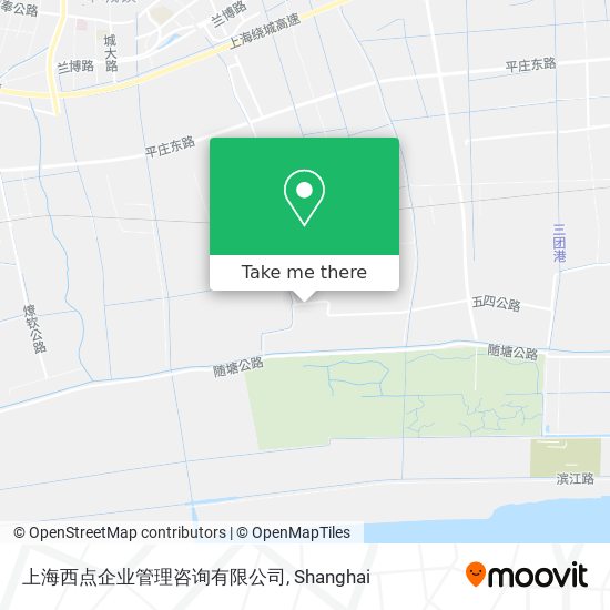 上海西点企业管理咨询有限公司 map