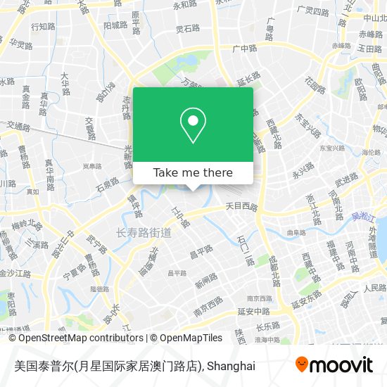 美国泰普尔(月星国际家居澳门路店) map