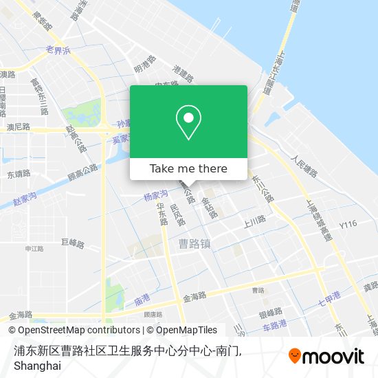浦东新区曹路社区卫生服务中心分中心-南门 map