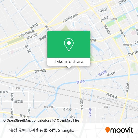 上海靖元机电制造有限公司 map