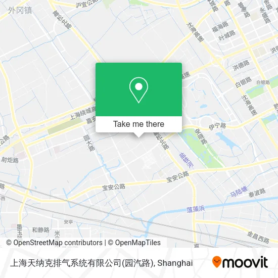 上海天纳克排气系统有限公司(园汽路) map