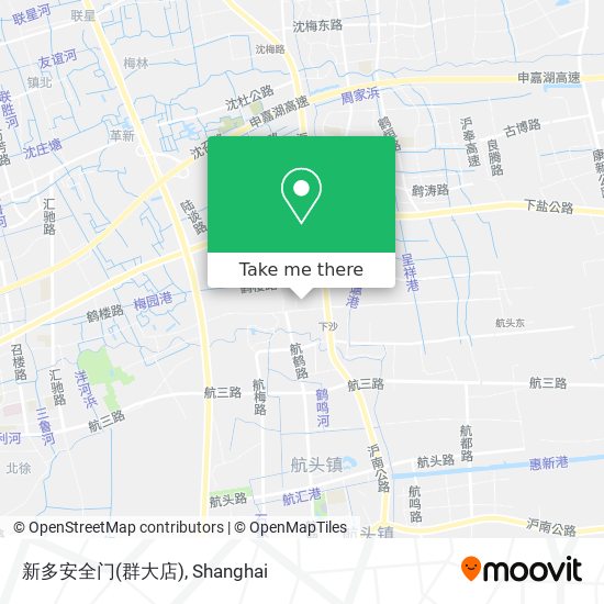 新多安全门(群大店) map