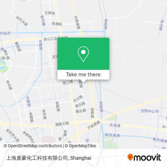 上海麦豪化工科技有限公司 map
