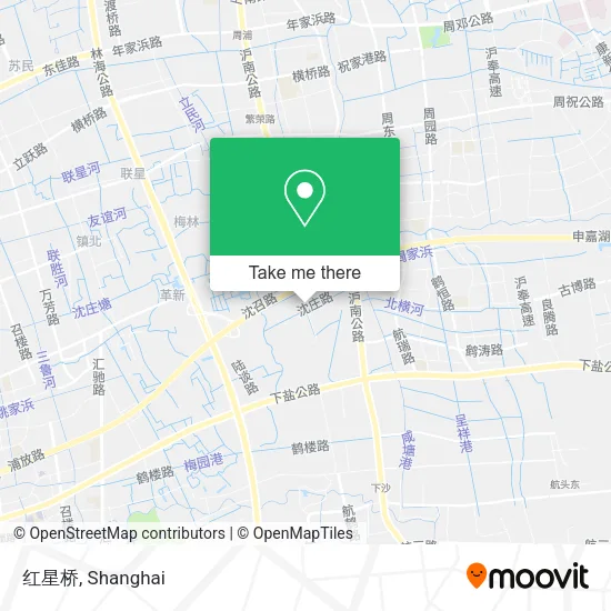 红星桥 map