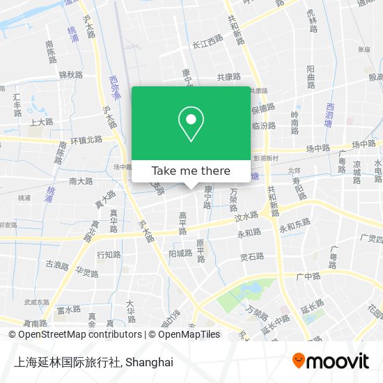 上海延林国际旅行社 map