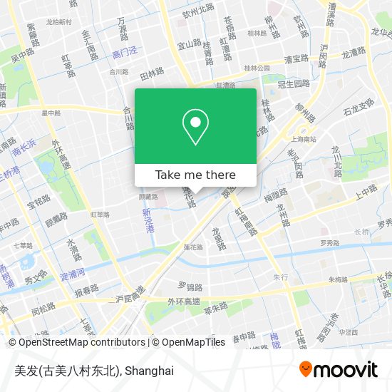 美发(古美八村东北) map