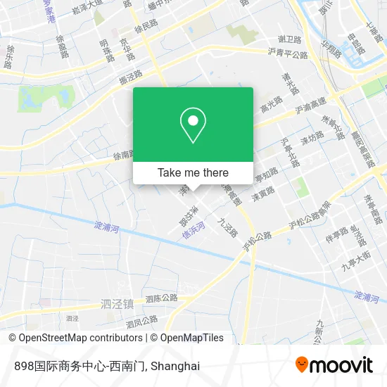 898国际商务中心-西南门 map