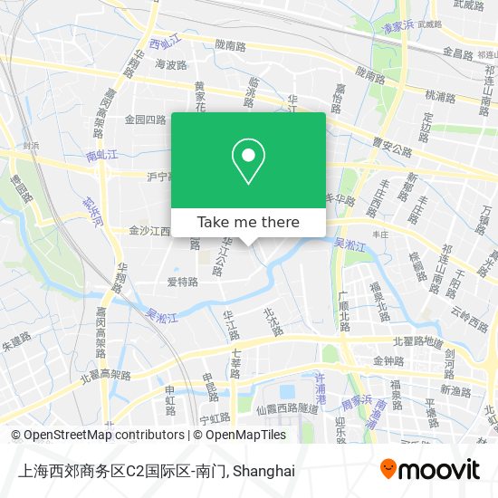 上海西郊商务区C2国际区-南门 map