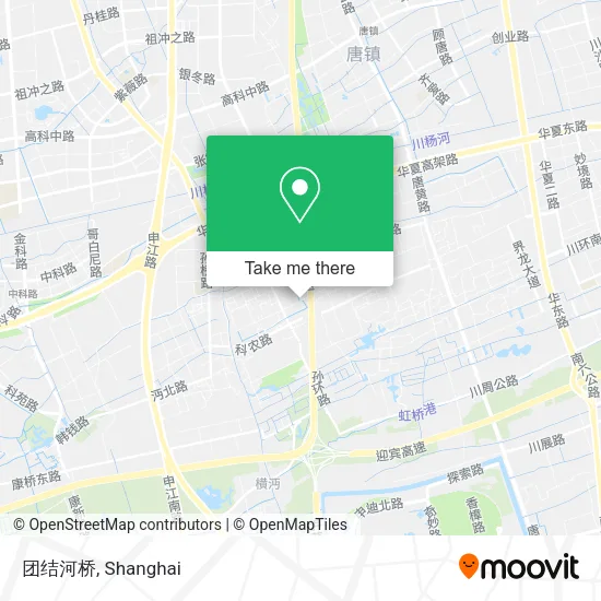 团结河桥 map
