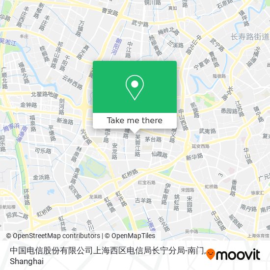 中国电信股份有限公司上海西区电信局长宁分局-南门 map