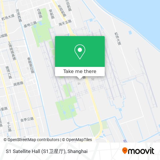 S1 Satellite Hall (S1卫星厅) map