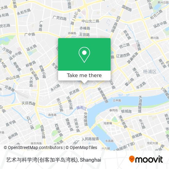 艺术与科学湾(创客加半岛湾栈) map