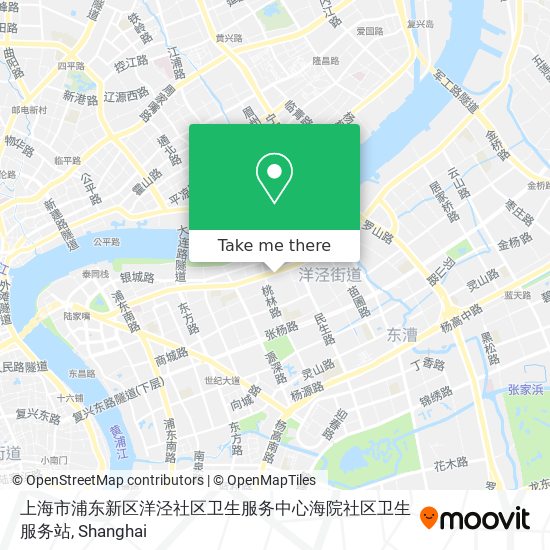 上海市浦东新区洋泾社区卫生服务中心海院社区卫生服务站 map