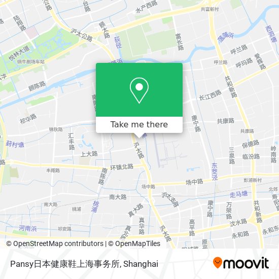 Pansy日本健康鞋上海事务所 map