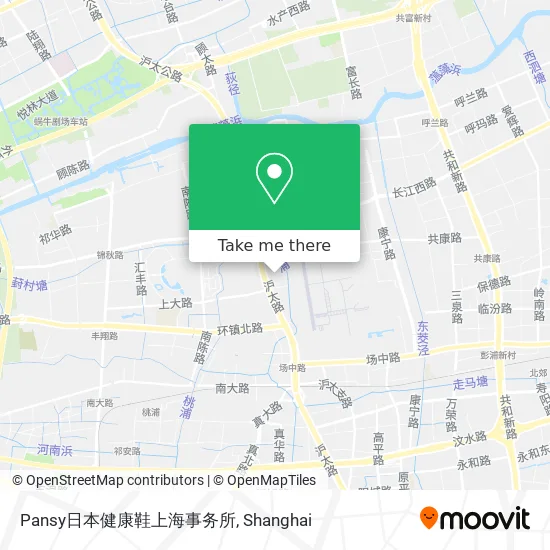 Pansy日本健康鞋上海事务所 map