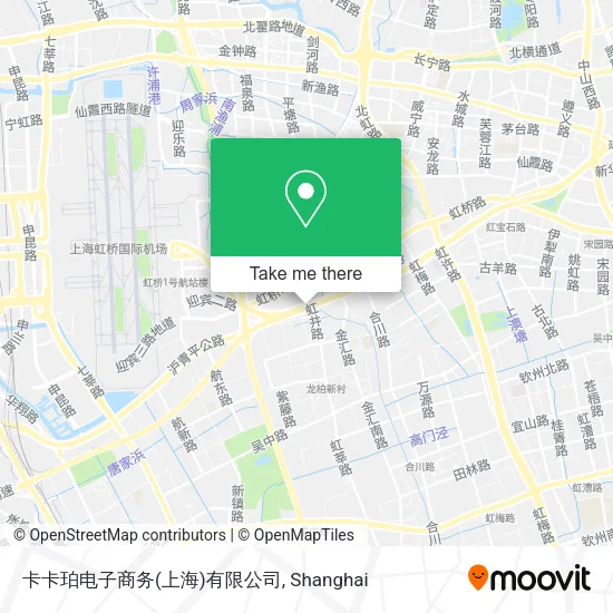 卡卡珀电子商务(上海)有限公司 map